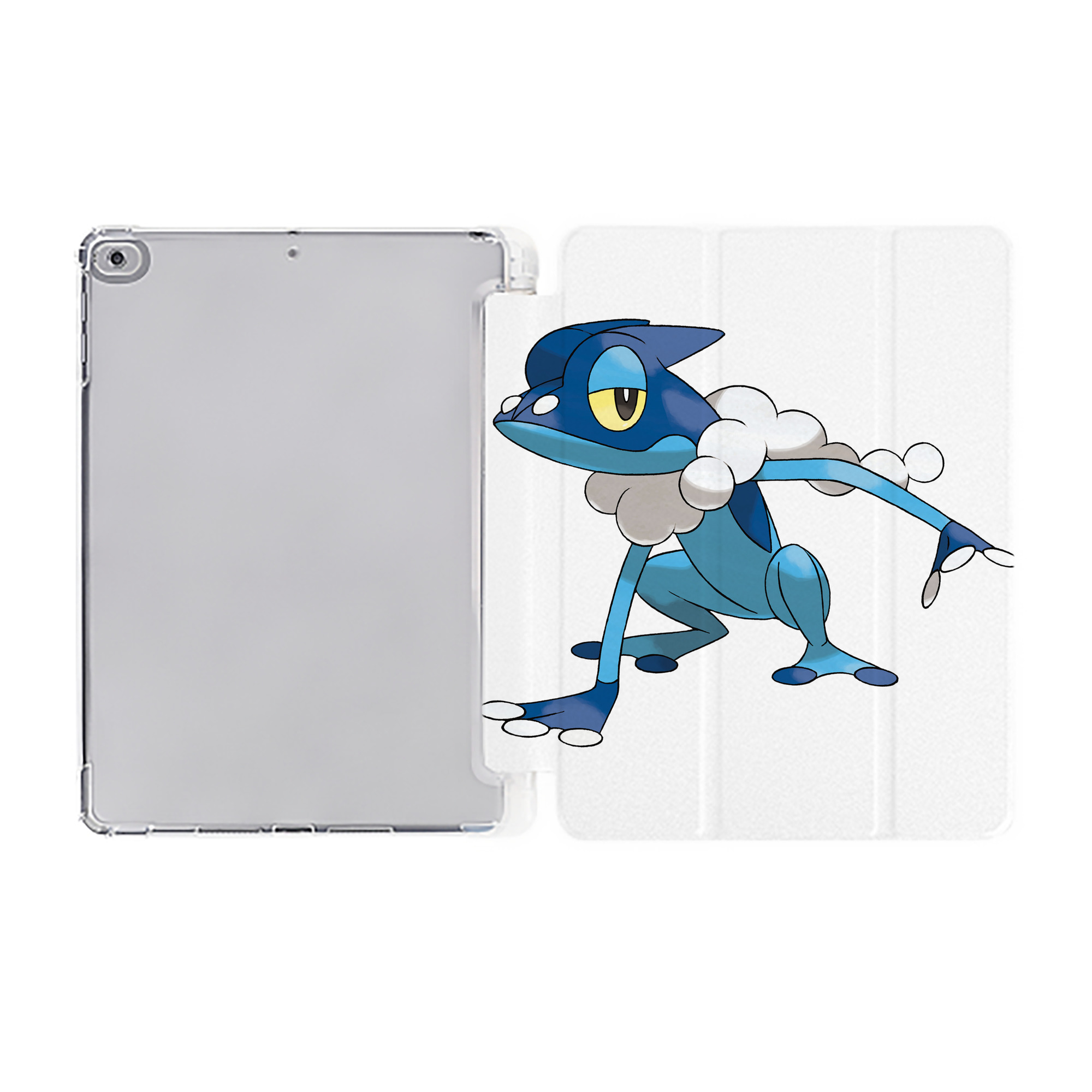 （画像用） ポケットモンスター Pokémon IPad ケース ペン収納付き 三つ折りスタンド PUレザー×シリコン 対応機種9.5/10.5/10.9インチ